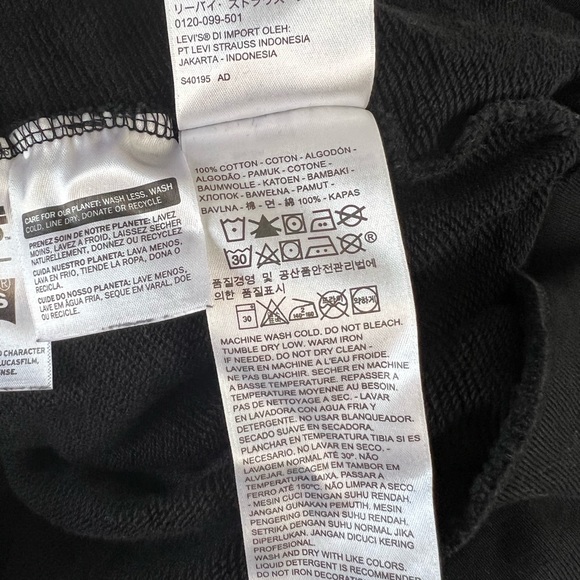 Levi’s Black Hoodie, Star Wars Darth Vader Of Faith Disturbing Size Medium - Picture 11 of 12